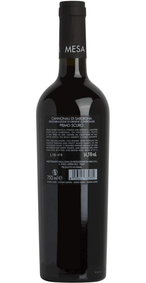Cannonau di Sardegna D.O.C.